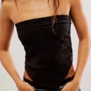 Free People One Raya Lace Bandana Top